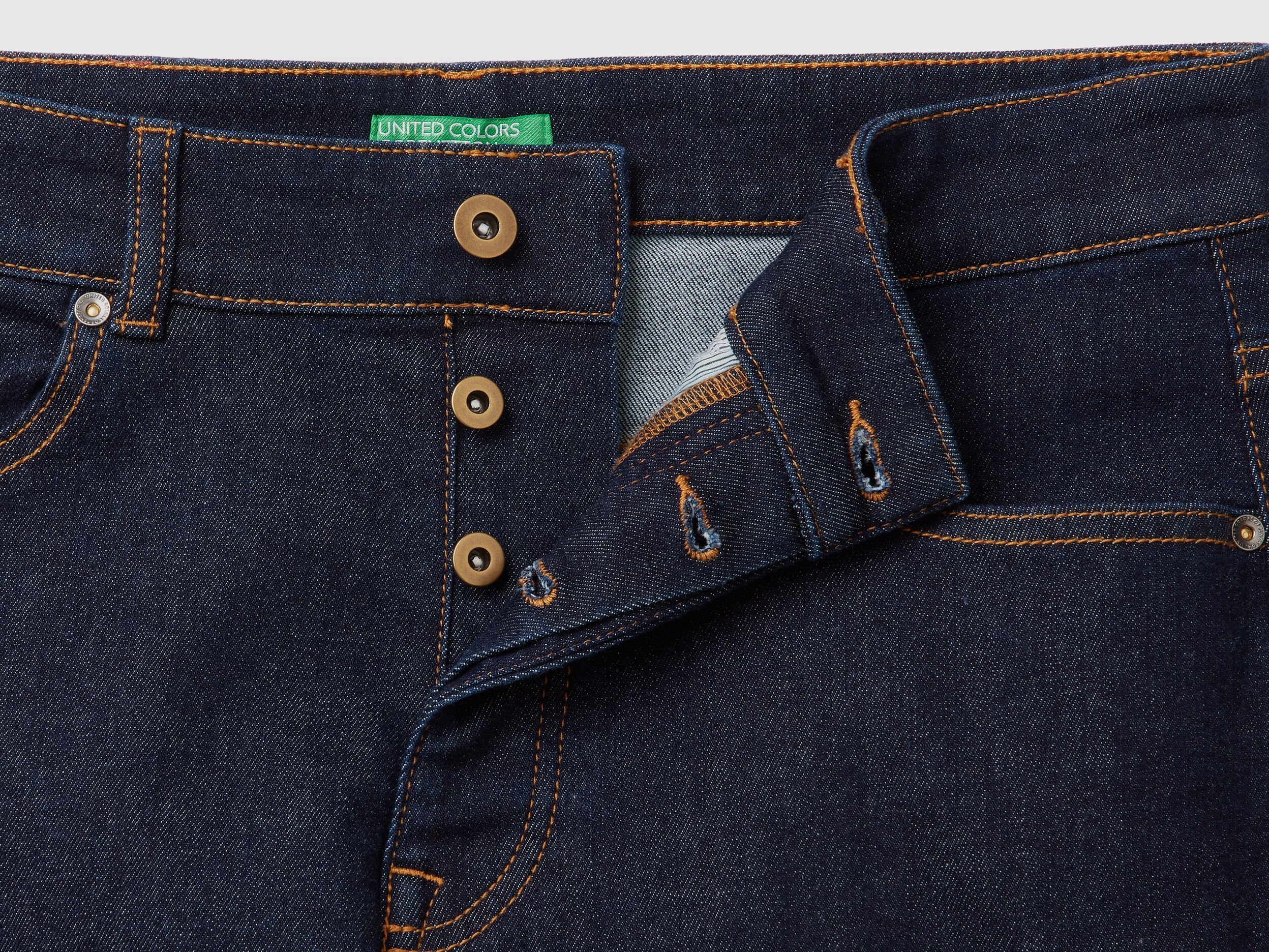 Benetton jeans slim clearance