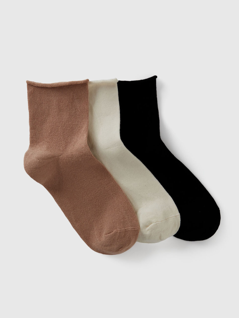 KNITTED SOCKS 3 PAIR Women image number 1