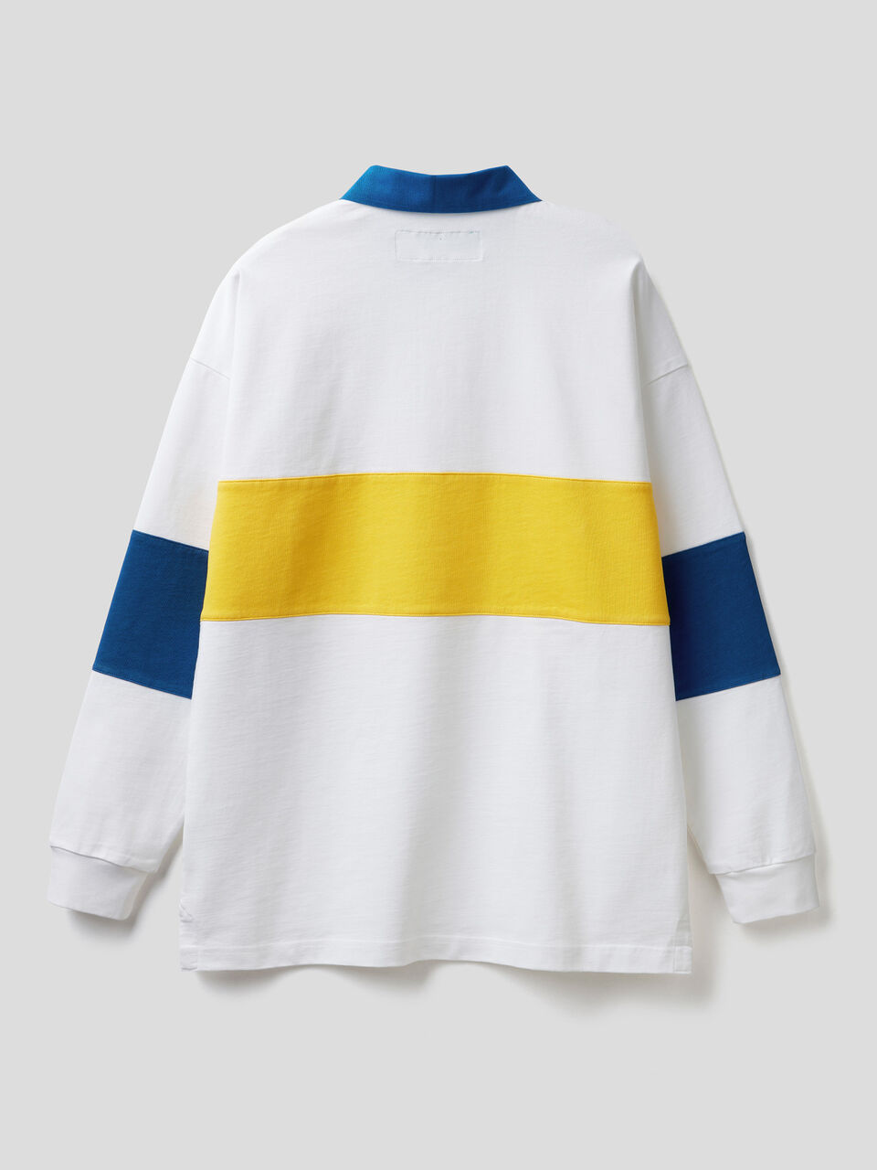 Rugby polo in organic cotton image number null