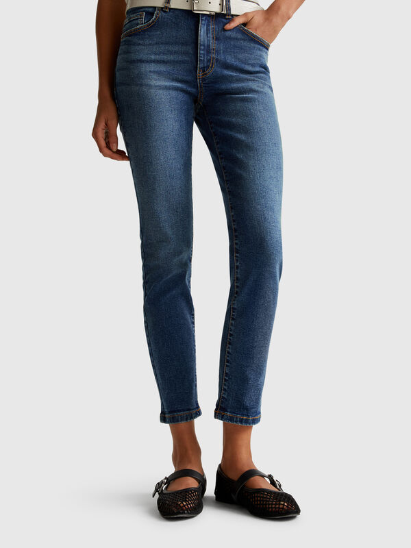 Slim fit high-waisted jeans Women