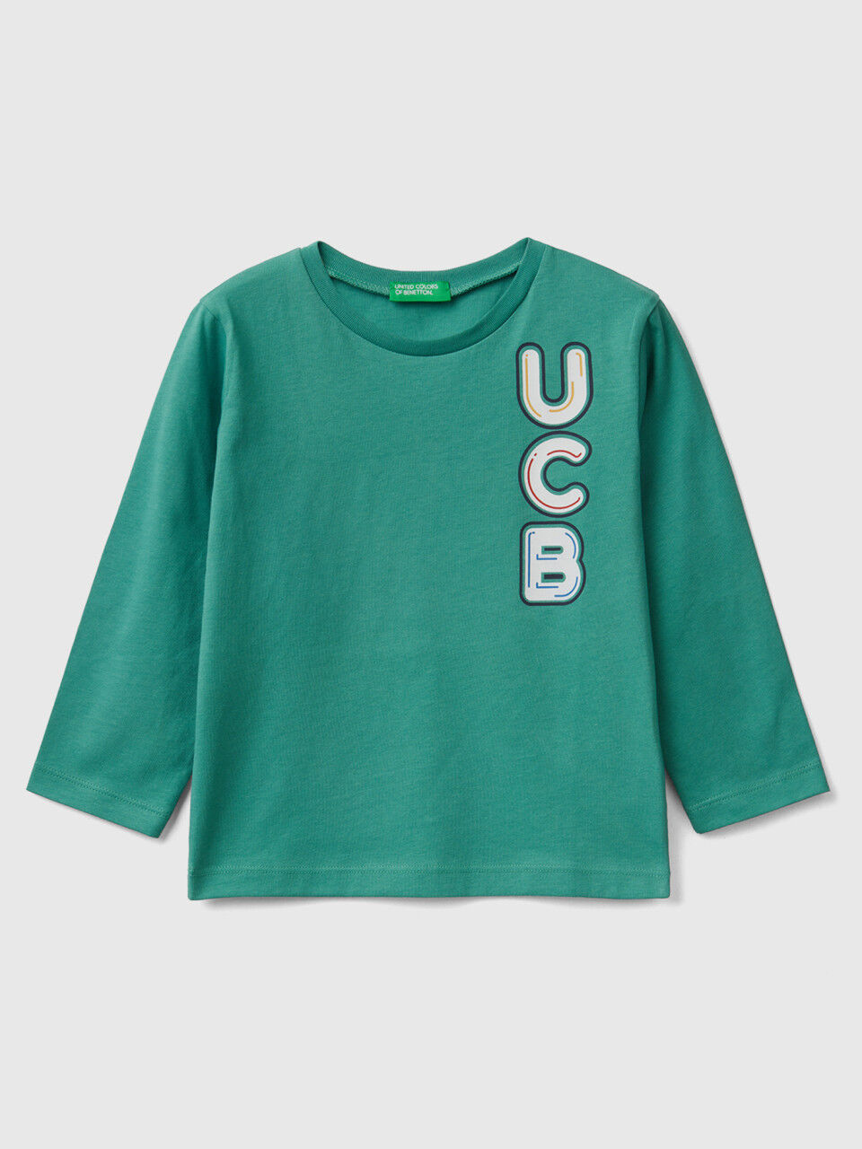 Long sleeve organic cotton t-shirt