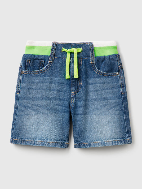 Straight jean shorts Junior Boy