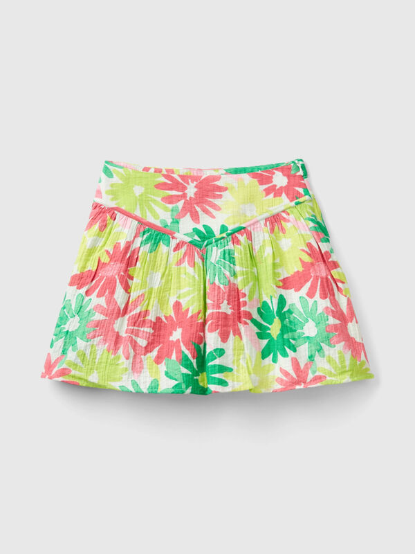 Flowy floral skirt Junior Girl