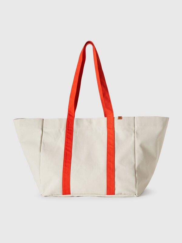 Tote bag in pure cotton Women