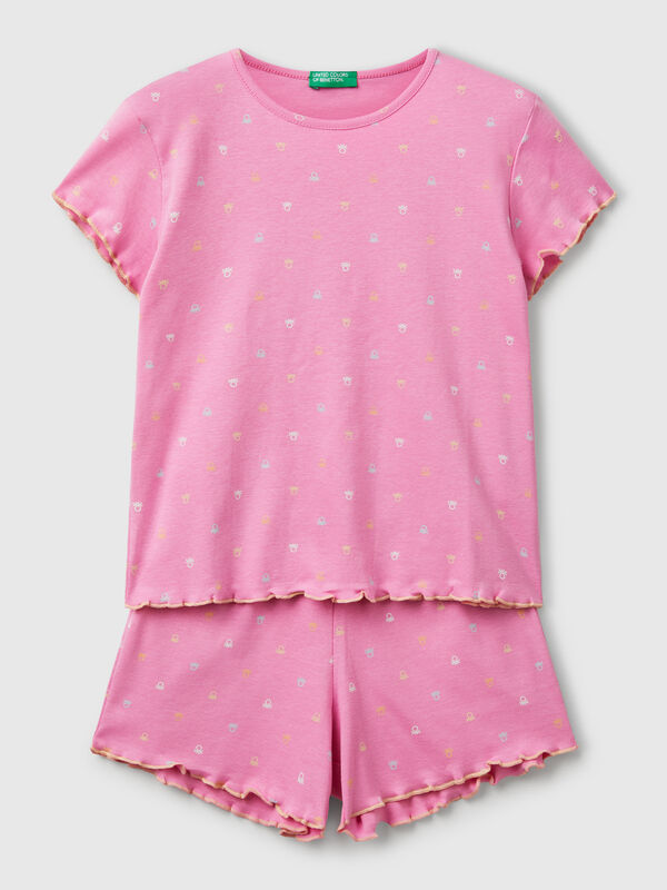 Pyjamas with logo print Junior Girl
