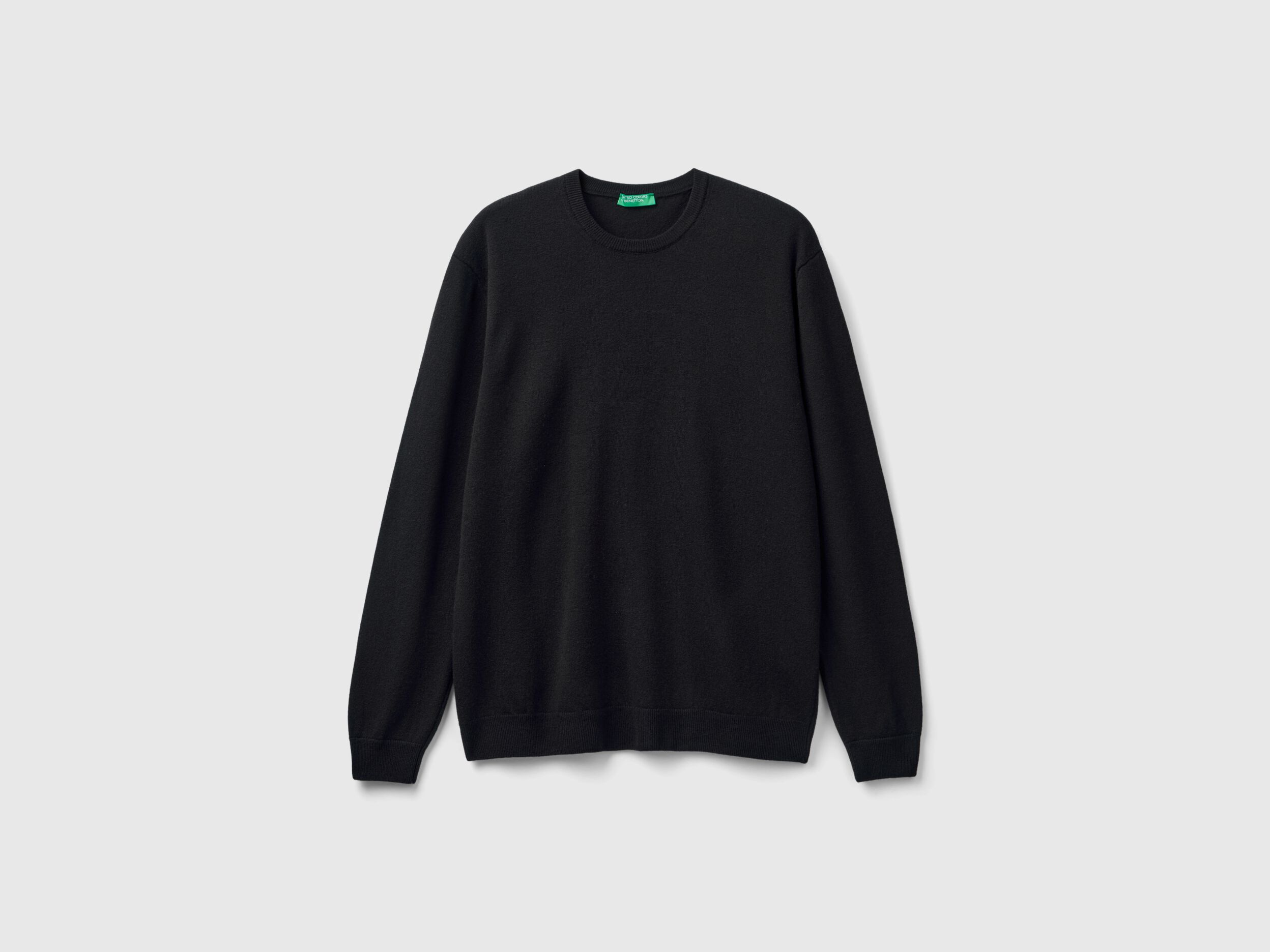 Merino wool black sweater discount