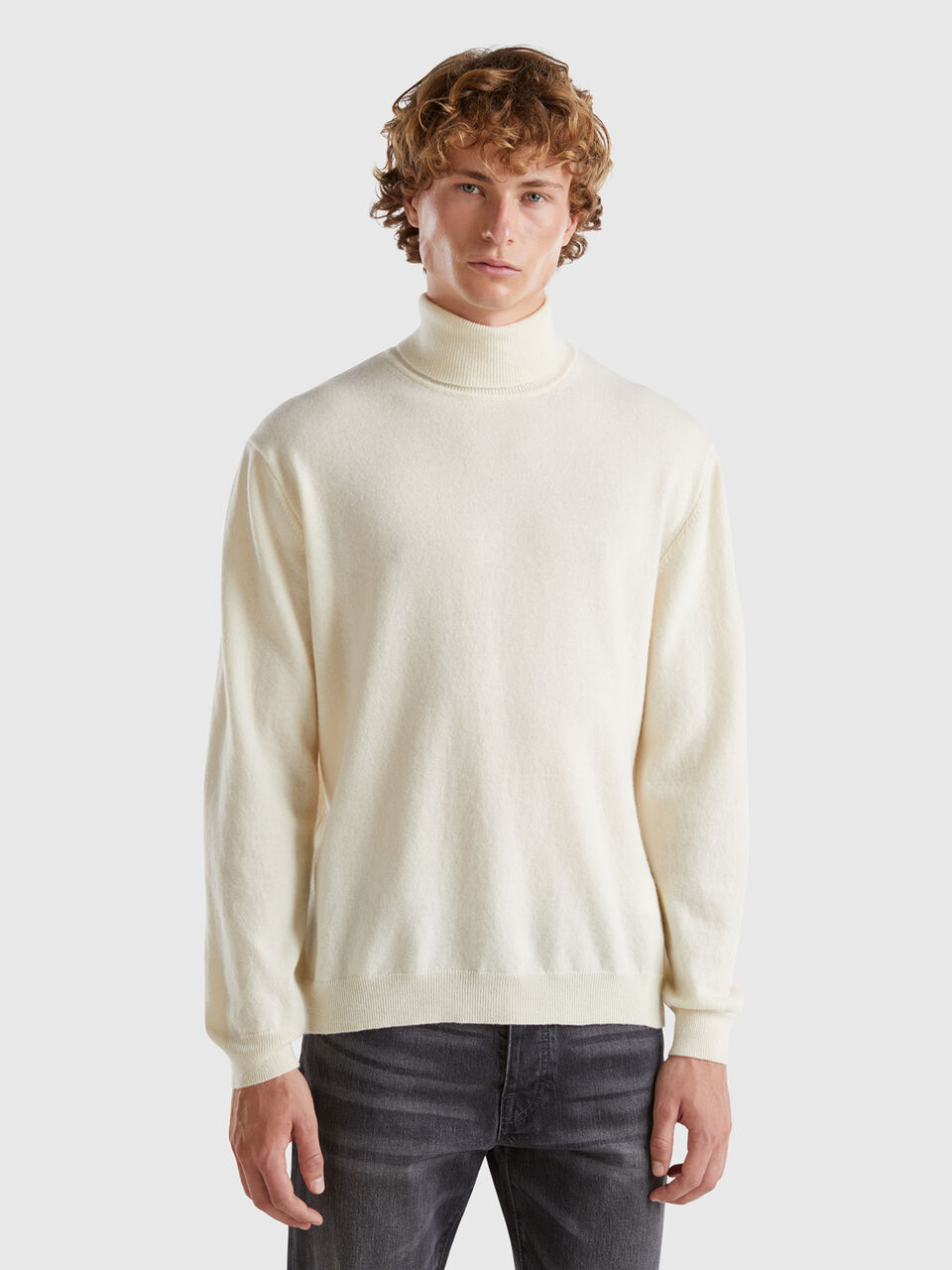 TURTLE NECK SWEATER Men image number null