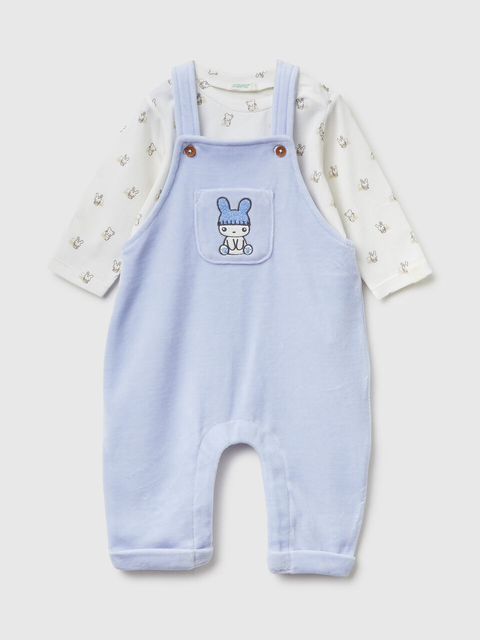 SWEATER DUNGAREE New Born (0-18 months) image number 1
