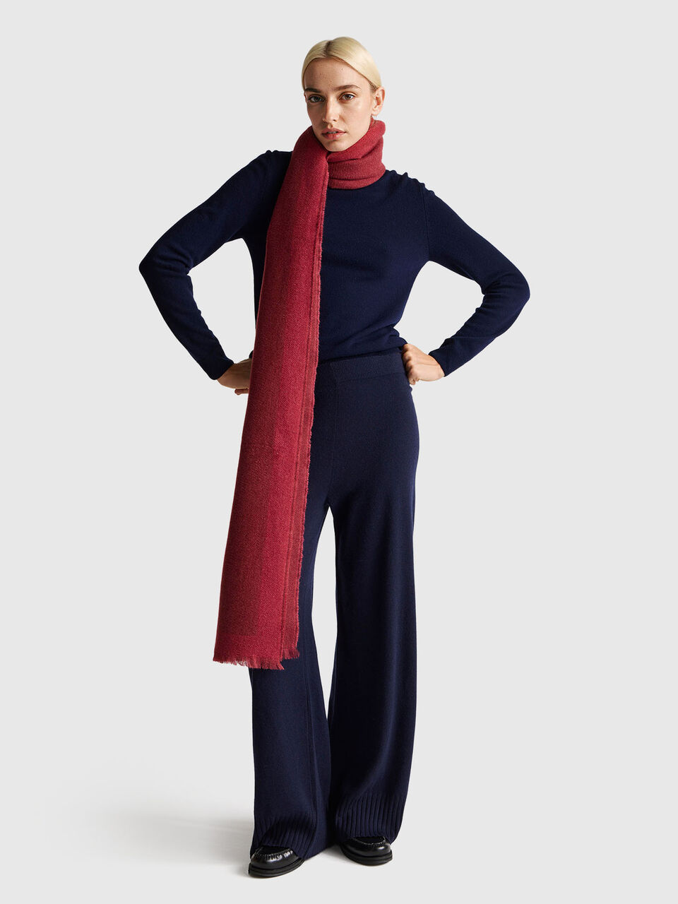TURTLE NECK SWEATER Women image number null