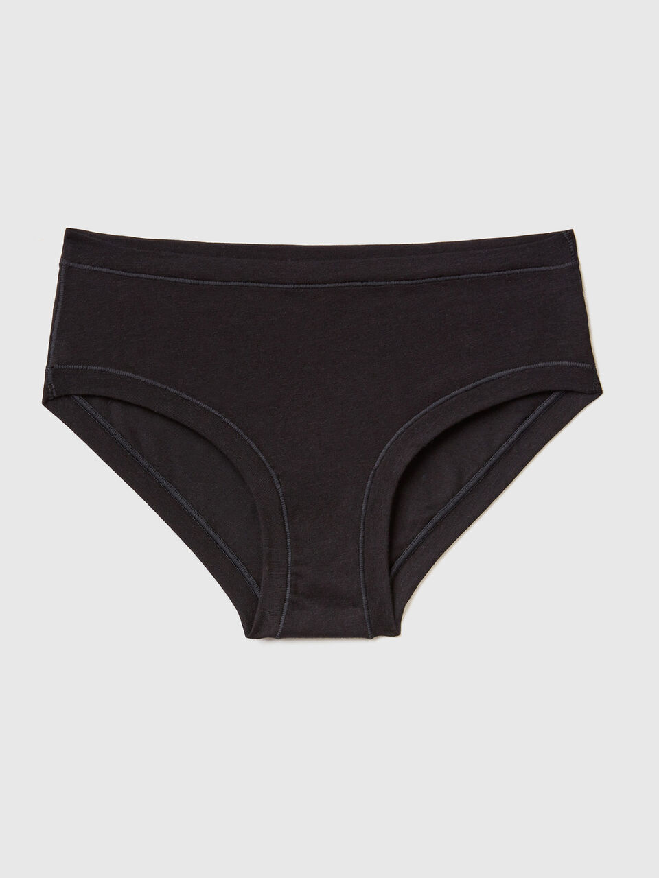 High-rise underwear in super stretch organic cotton image number 1