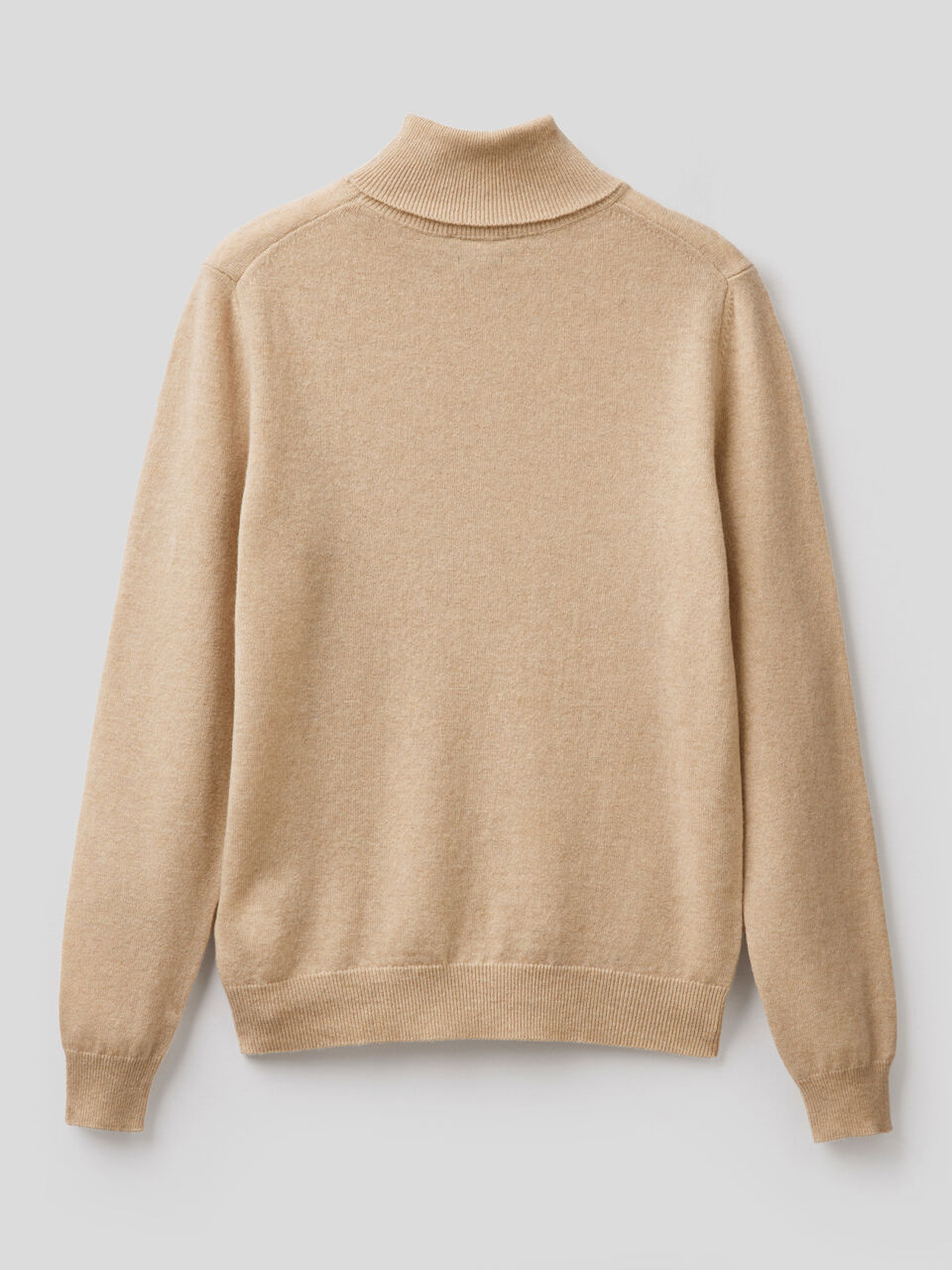 Turtleneck sweater in pure virgin wool image number 2