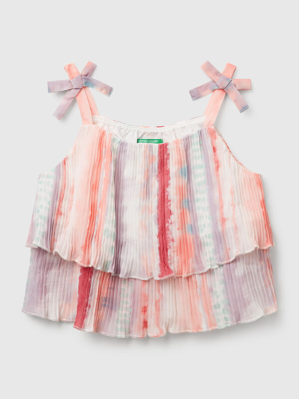 Pleated top Junior Girl