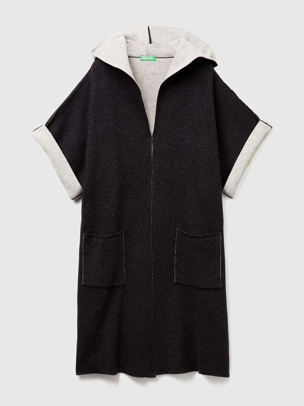 Reversible open coat Women