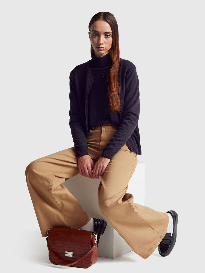 TURTLE NECK SWEATER Women image number 3