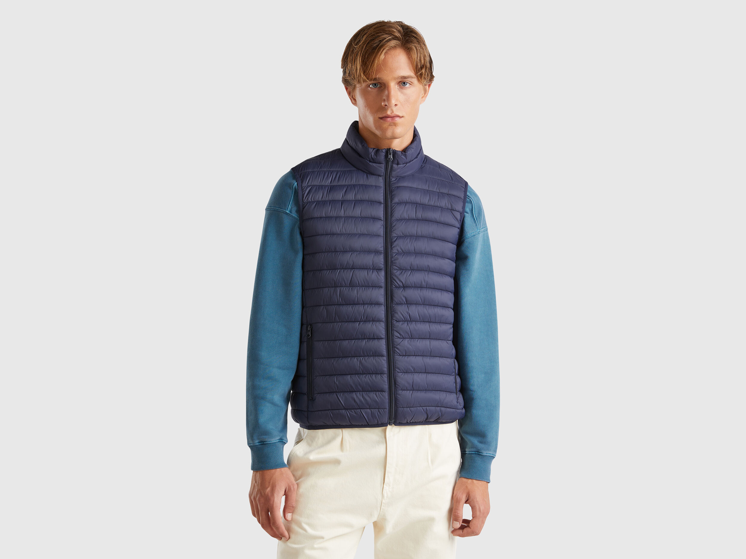 Men s Sleeveless Puffer Jackets New Collection 2024 Benetton