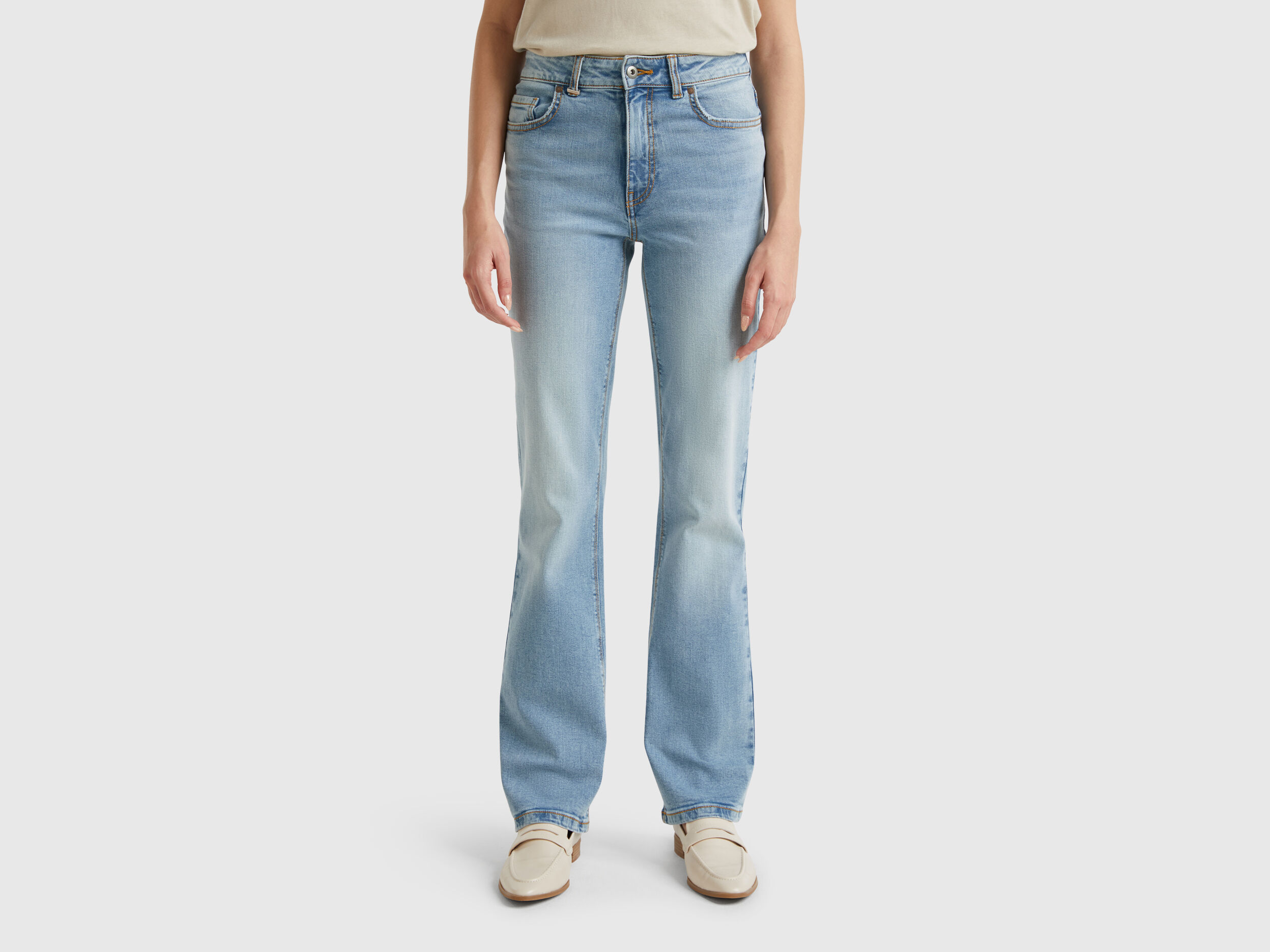 Women's Boot Cut Jeans New Collection | Benetton Women's Boot Cut Jeans New Collection | Benetton