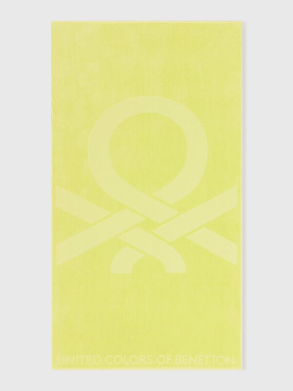 Jacquard beach towel