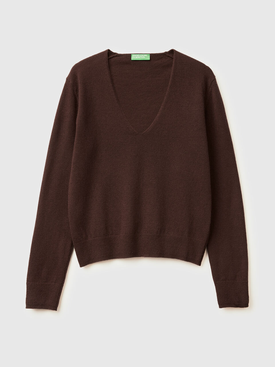 V NECK SWEATER L/S Women image number null