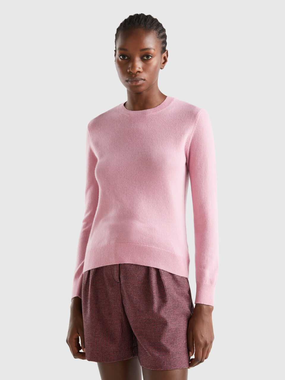 Baby pink cheap cashmere jumper