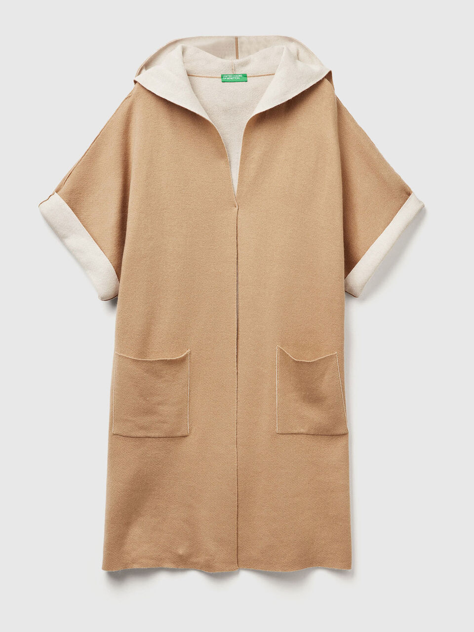 KNITTED COAT Women image number 1