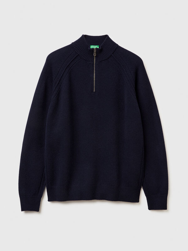 Turtleneck in pure Merino wool Men