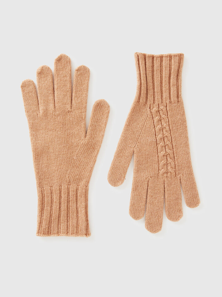 KNITTED GLOVES Women
