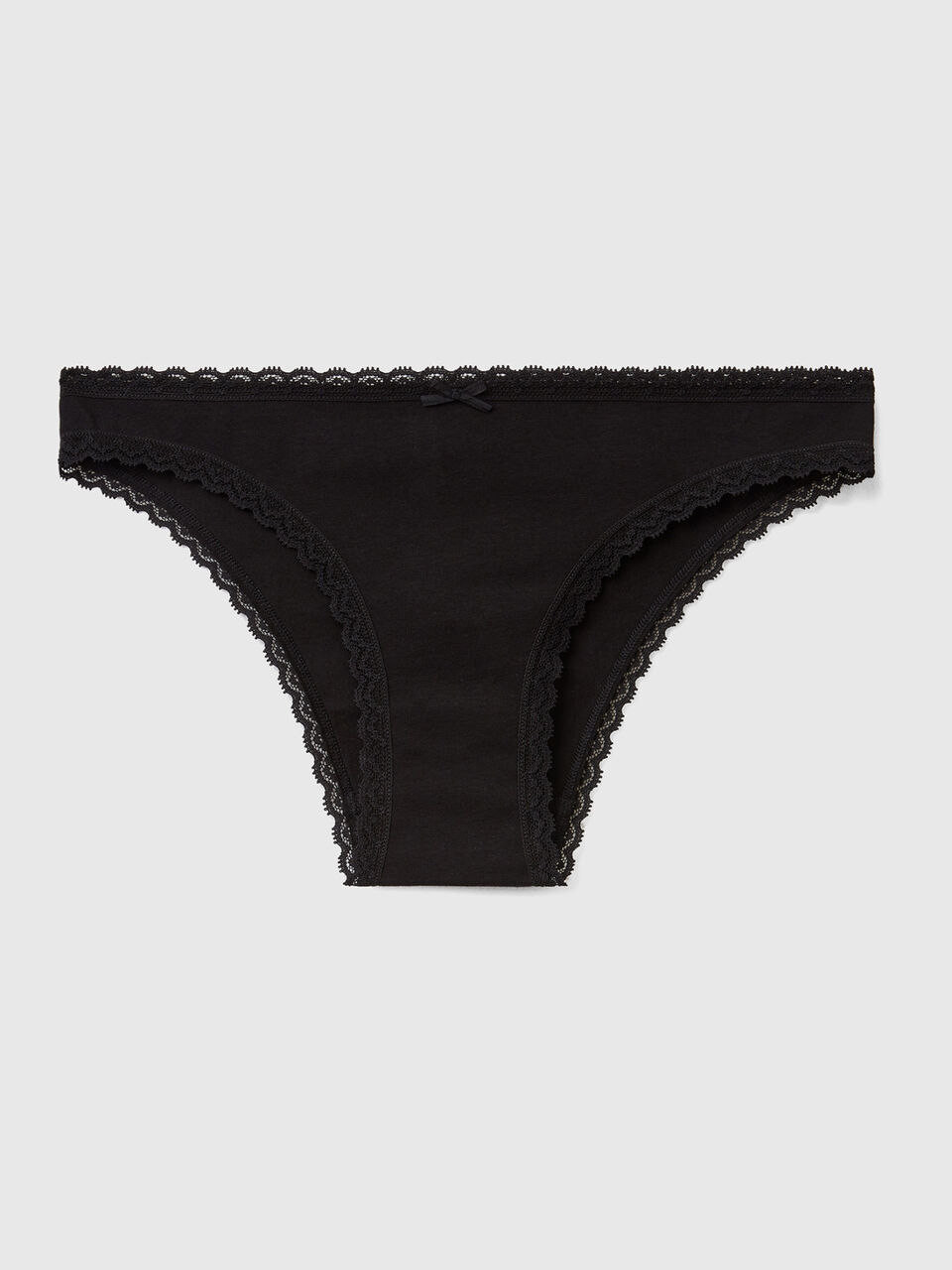 Low-rise underwear in stretch organic cotton image number 1