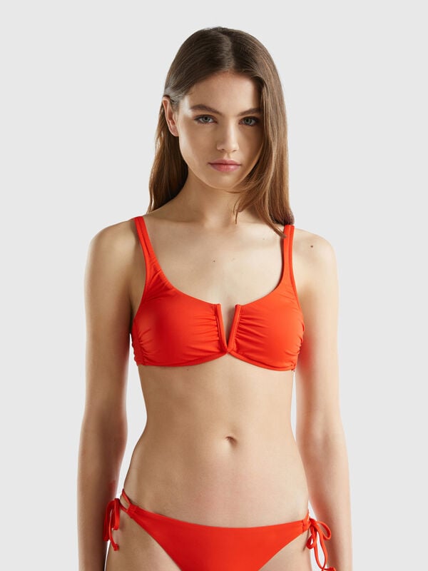 Swimsuit top in ECONYL® Women