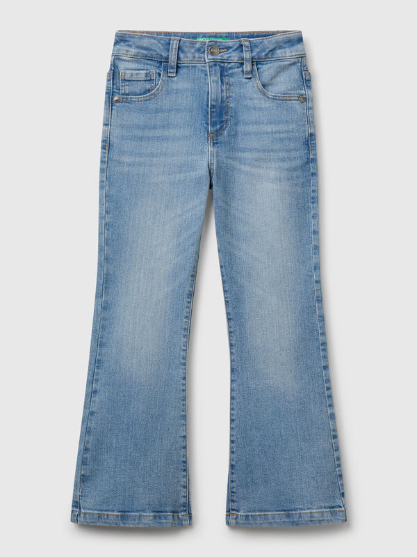 Five pocket flared jeans Junior Girl