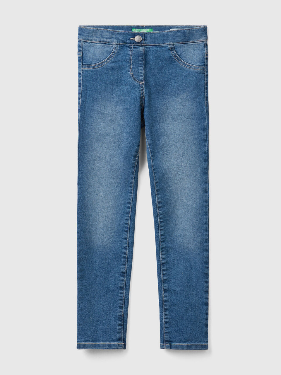 "Eco-Recycle" denim jeggings image number 1