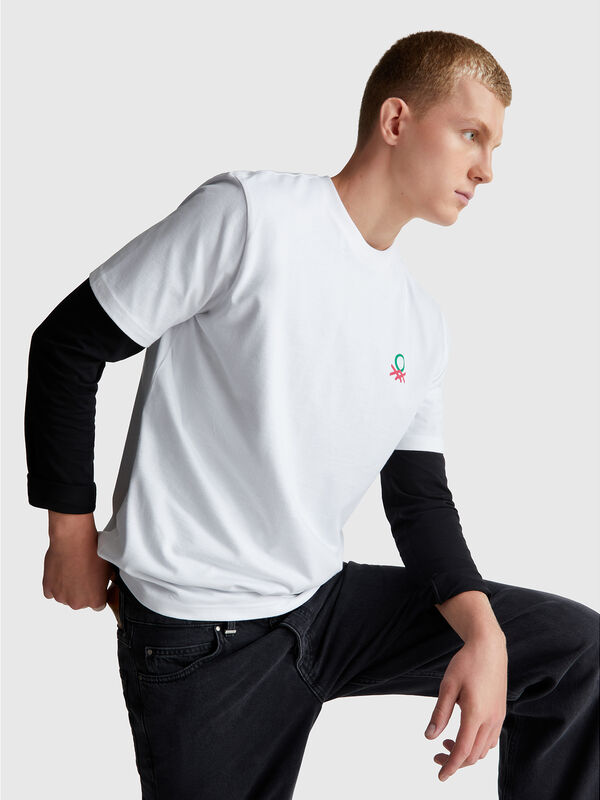 Relaxed fit t-shirt with print Men