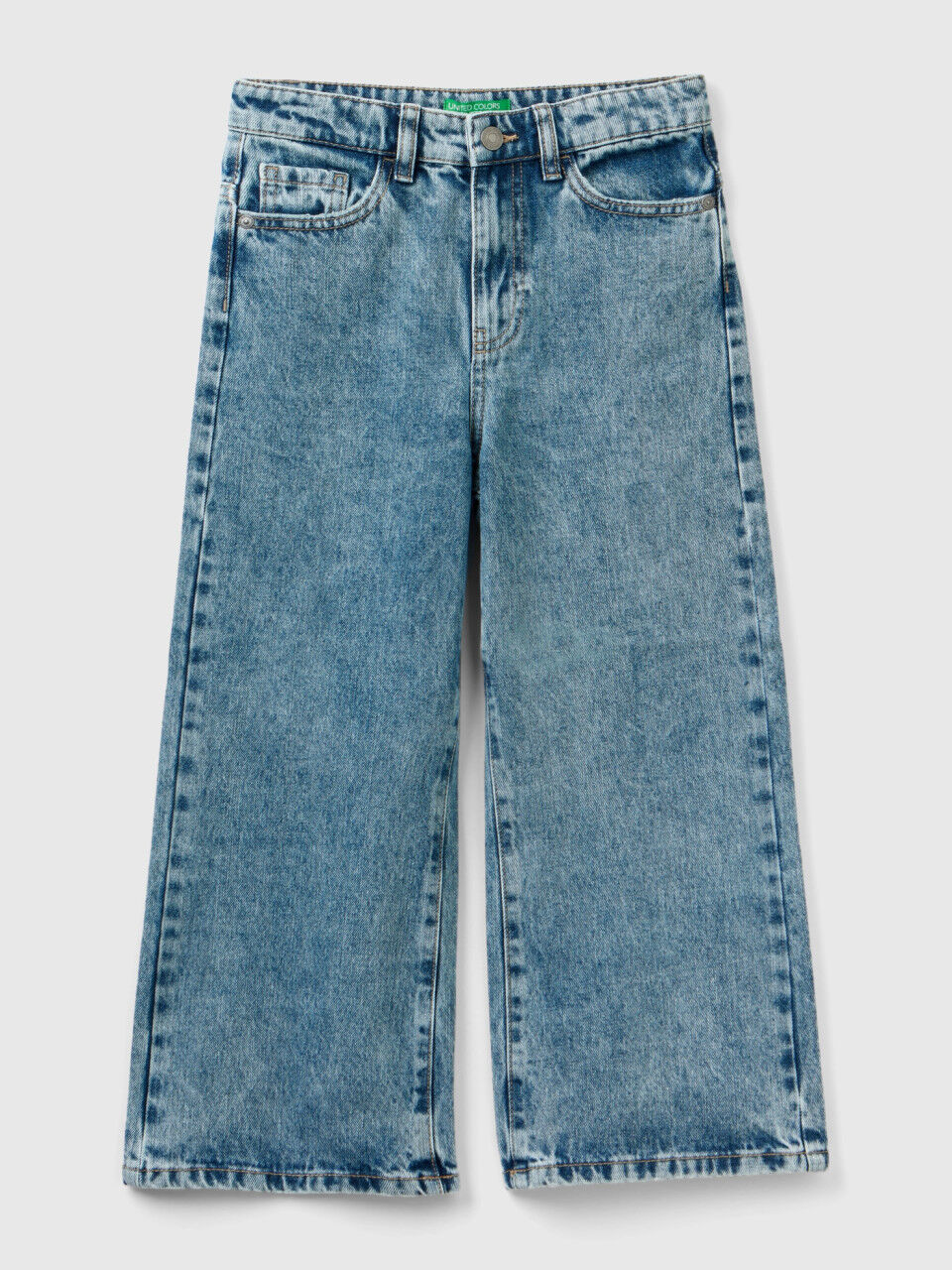 Zara Kids Blue Striped Pull-on Jeans Girls Size 10 Skinny Leg Stretch | eBay