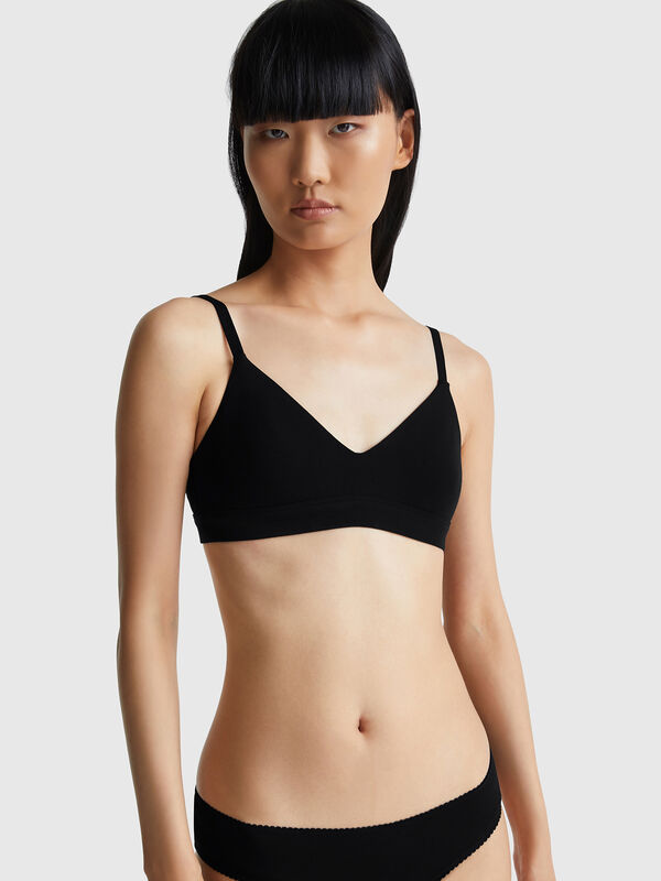Triangle bra without padding Women