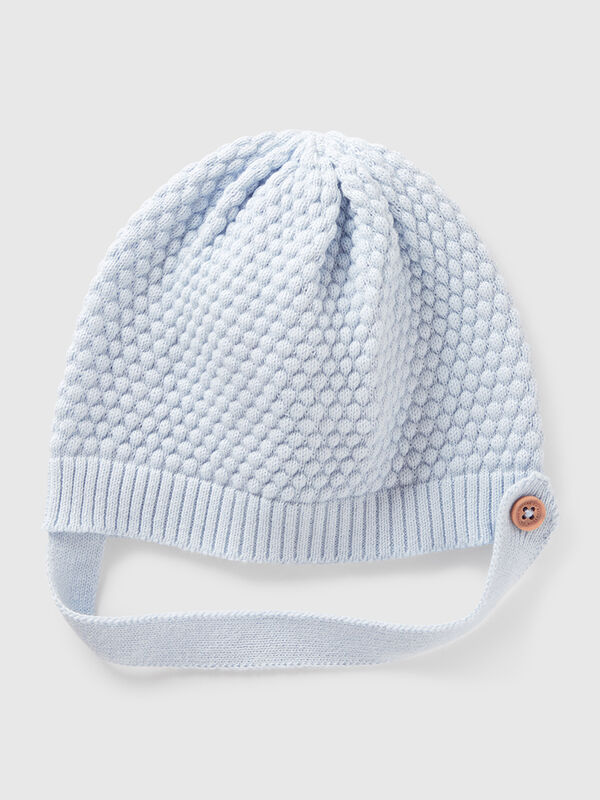 100% cotton knit hat New Born (0-18 months)