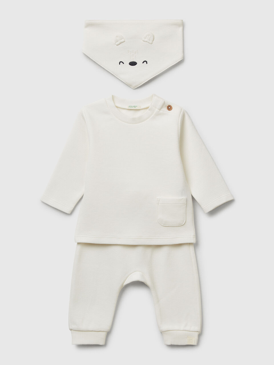 T-SHIRT+TROUS+NAP-KI New Born (0-18 months) image number null