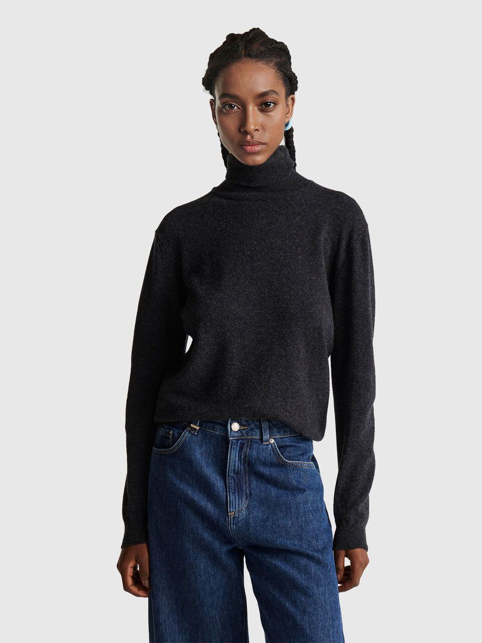TURTLE NECK SWEATER Women image number null