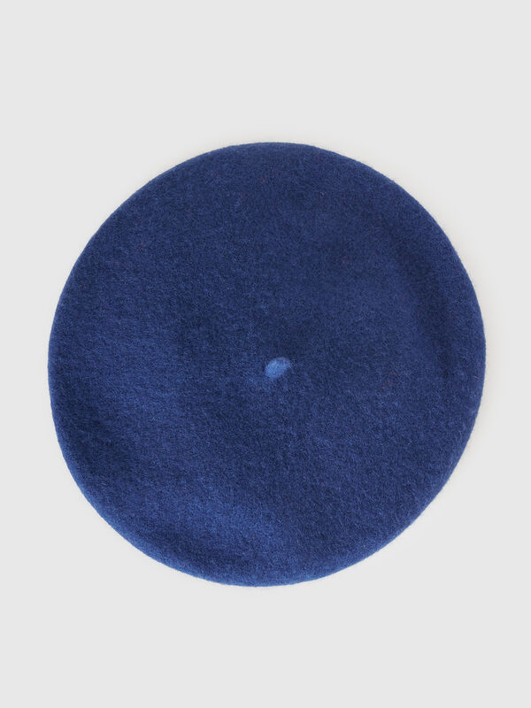 Classic beret in wool blend Women