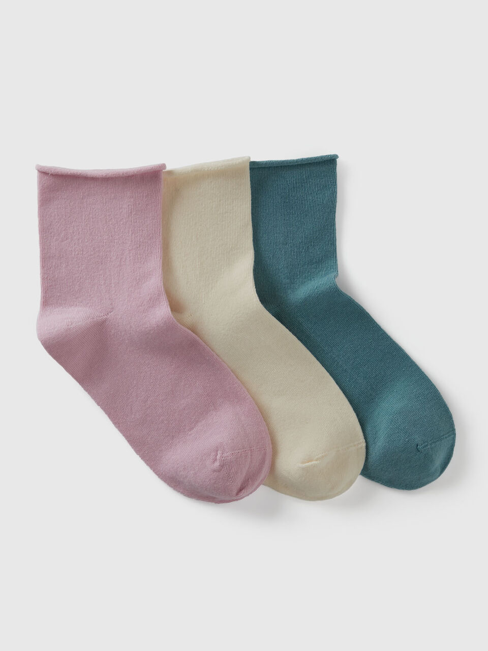 KNITTED SOCKS 3 PAIR Women image number 1