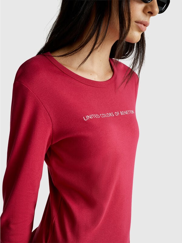 100% cotton long sleeve t-shirt 100% cotton long sleeve t-shirt Women