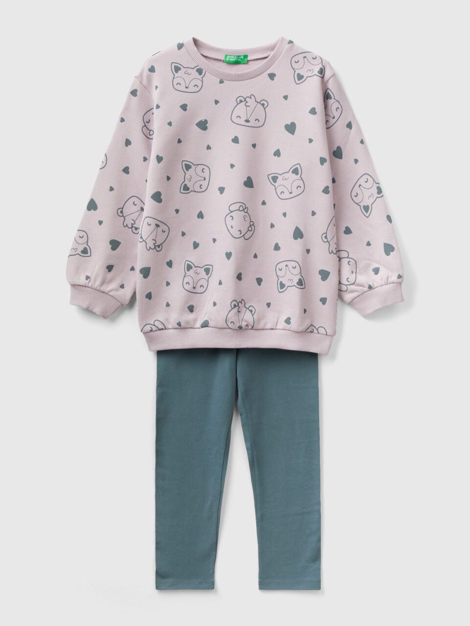 Tuta best sale benetton bambina