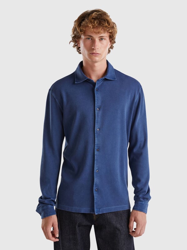 Shirt in pure cotton Men