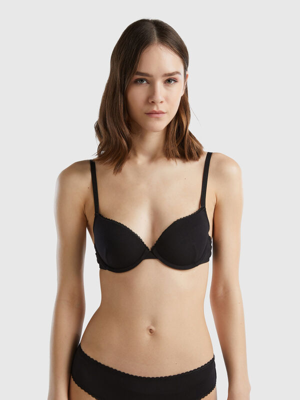 Push up bra in stretch Modal® Women