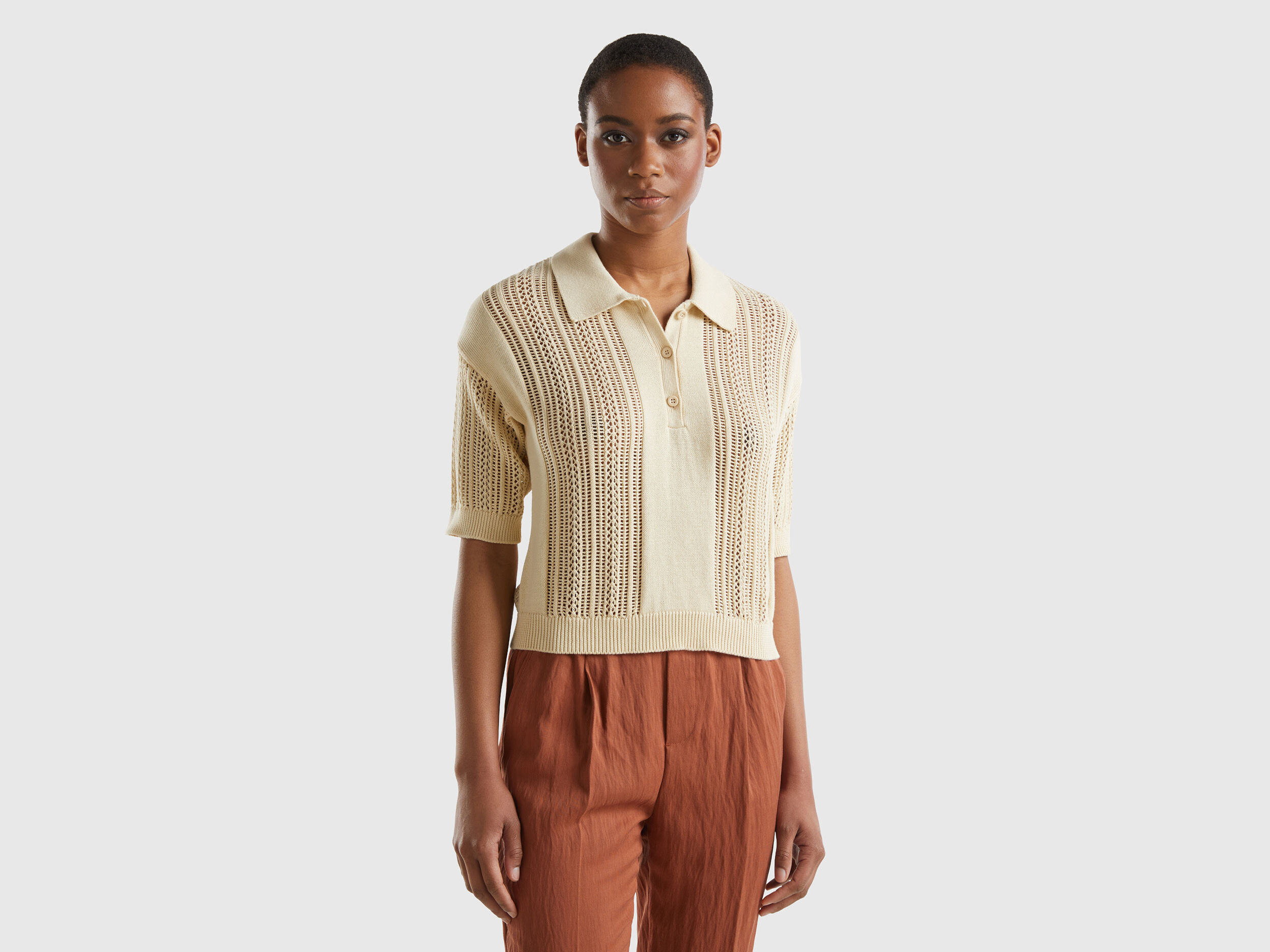 Polo femme benetton 2025