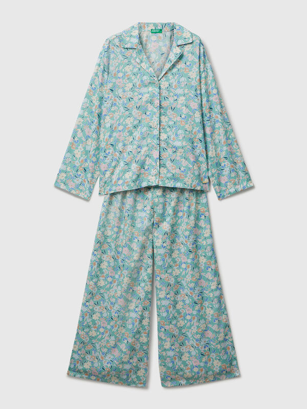 Flowy floral pyjamas Women