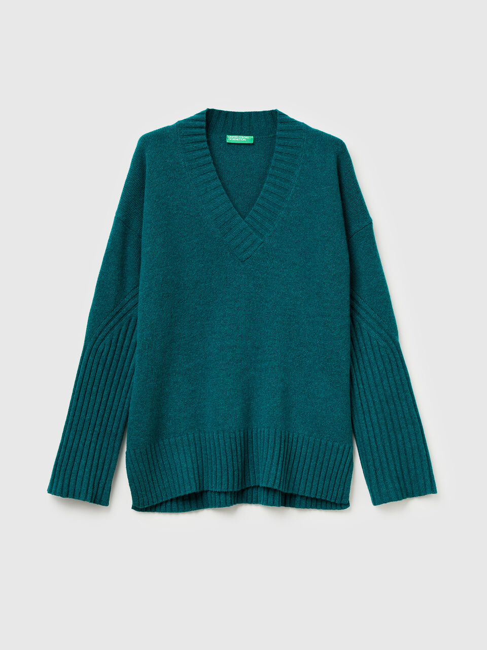 V NECK SWEATER L/S Women image number 1